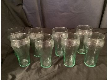 Cocoa Cola Glasses Group Of 8