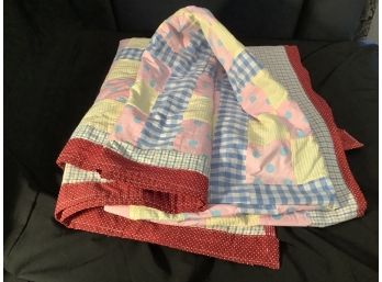 Homemade Quilt- Prettier Than The Picture-Clean