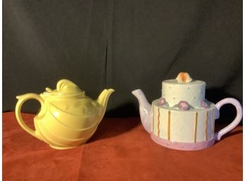 Vintage Hall Teapot & Roscher Teapot