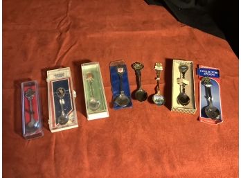 Collection Of Souvenir  Spoons