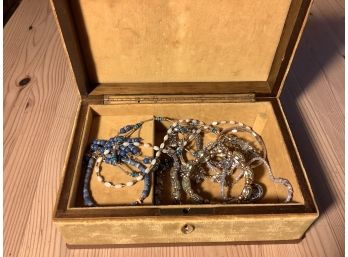 Jewelry Box With Assorted Jewelry