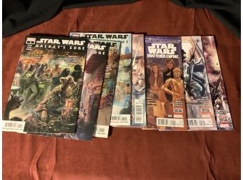 8 Star Wars Galaxys Edge Comic Books