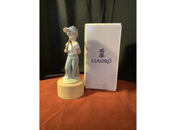 Lladro  The Baseball Player With Box