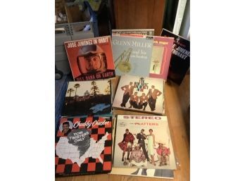 ASSORTED RECORDS LPS GROUP OF 30