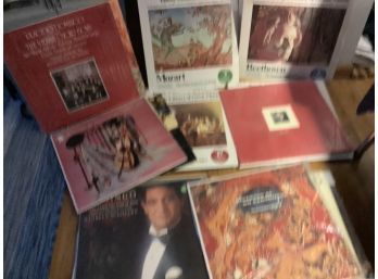 LPS INCLUDING  THE LIBRARY OF GREAT MUSIC- SEVERAL ALBUMS &  MORE
