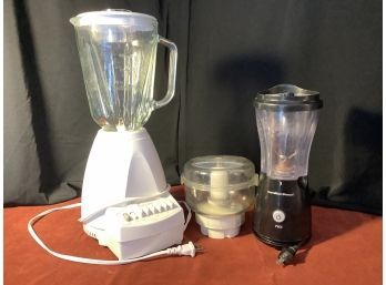 Toastmaster Blender With Mini Food Chopper Attachment & More