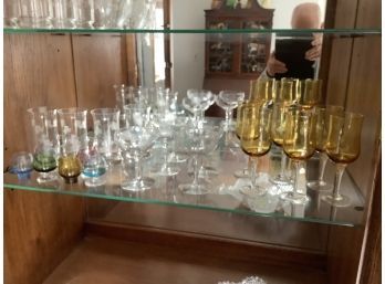 Assorted Glassware