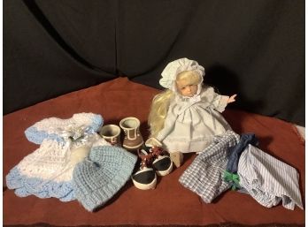 Assorted Doll Clothing & Shoes