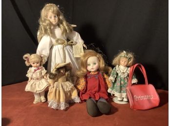 Angel Doll With Wings & Assorted Dolls