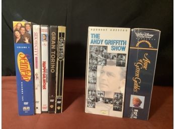 Factory Sealed DVDs &  Sealed  Disney Anne Of Green Gables VHS Tapes & More
