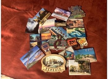 Collector Magnets From All Over The World