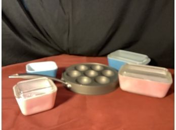 Refrigerator Dishes-See Description And Nordic Ware Poached Egg Maker