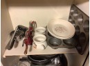 Kitchenware Including Paula Deen Fry Pan With Lid