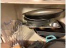 Kitchenware Including Paula Deen Fry Pan With Lid