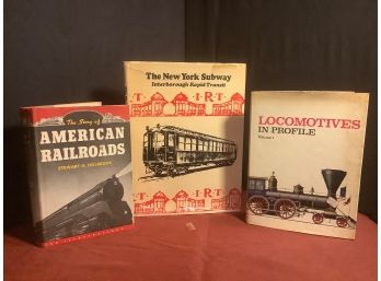 The NY Subway IRT Pictoral Book, Locomotives In Profile, The America Railroads