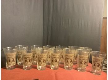Vintage Coca Cola Glasses Group Of 12