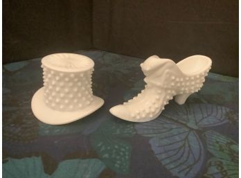HOBNAIL SHOE AND HAT