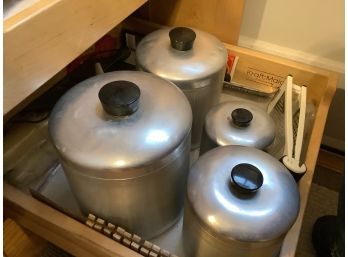 MCM ALUMINUM CANISTERS & MORE