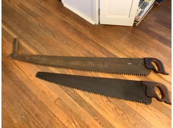 Saws Including 2 Man Saw & More