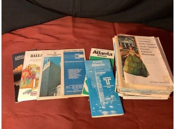 Collectible Road Maps & National Geographic Maps