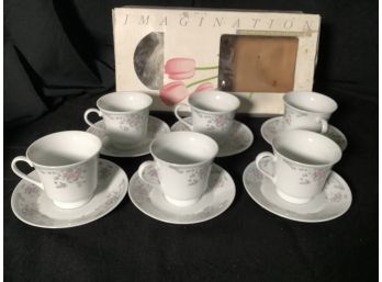 Porcelain Tea Cup And Saucer Set