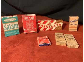 Collectible Boxes-Candy Cigarettes, Camel Candy Cigarettes & More