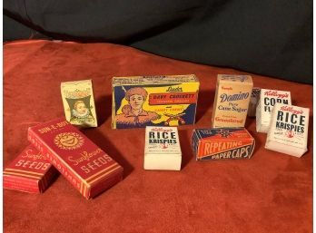Collectible Vintage Boxes Including Davy Crockett & More