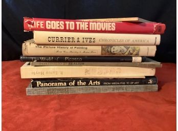 Coffee Table Books- Picasso, Panorama Arts, Currier & Ives & More