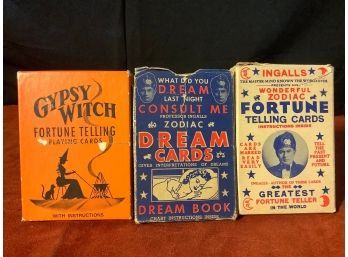 Vintage Zodiac Fortune Cards