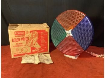 Vintage Penetray Mortorized Color Wheel