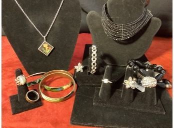 Stylish Jewelry Group-Over 12 Pieces