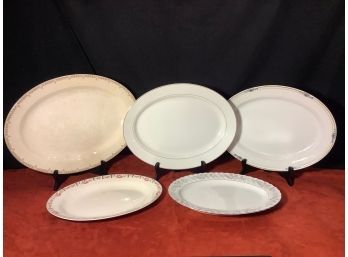 Group Of 5 Serving Platters