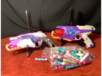 Nerf Guns With  Nerf Soft Bullets