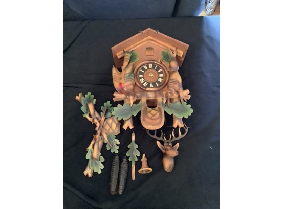 CHALET STYLE CUCKOO CLOCK -MOVEMENT MADE IN GERMANY