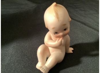 Kewpie Vintage 'Piano Baby' Porcelain Bisque Figurine