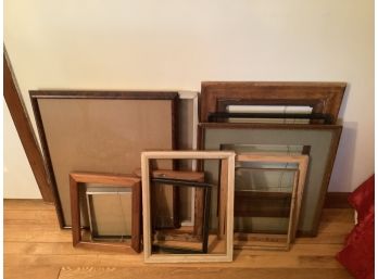 For The Artist- A Grouping Of 12 Assorted Wood Frames