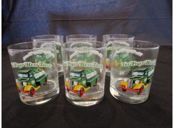 Vintage Hess Truck Collectible Glasses New Old Stock-clean