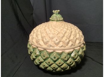 Large Size Ceramic Pineapple Centerpiece OR Server