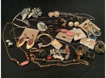 More Than 25  Pieces-Assorted  Costume Jewelry