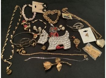 Costume Jewelry Lot Of Over 20 Pieces