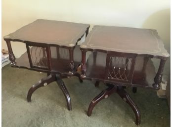 Pair Of 2 Antique Tables