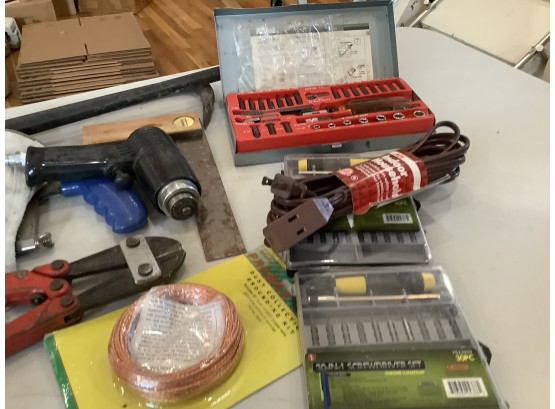 Tool Lot- Socket Set  And More