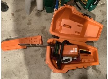 Stihl 18'  Chain Saw With Case