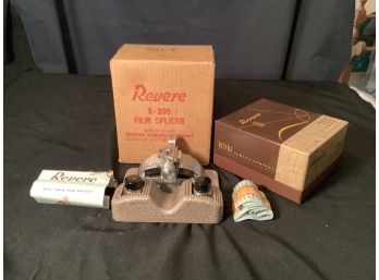 Vintage Revere Film Splicer S-200