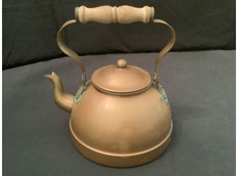 REAL COPPER TEA POT MADE BY TAGUS, PORTUGAL
