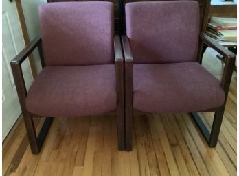 Mid Century Modern Chairs & Coat Rack