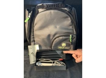 Sony Microphone And X-Box 360 Backpack