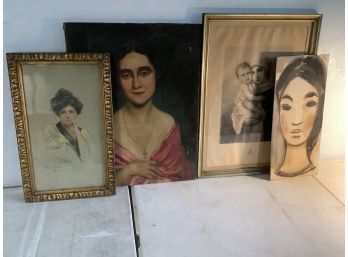 Grouping Of Women's Portraits