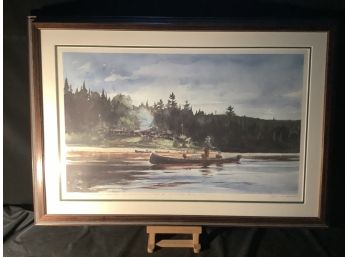 Signed John Swan Limited Edition Framed Lithograph
