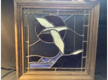 Stained Glass Soaring Bird